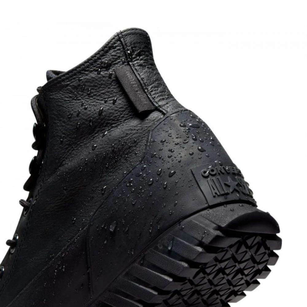 Converse Women's Chuck Taylor All Star Lugged Winter 2.0 Hi In Black/Black/Bold Mandarin 7 Converse Women's Chuck Taylor All Star Lugged Winter 2.0 Hi In Black/Black/Bold Mandarin - Image 5