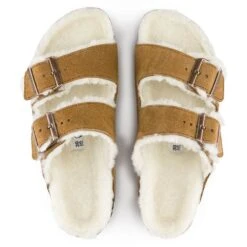 Birkenstock Arizona Shearling In Mink 8 Birkenstock Arizona Shearling In Mink -Shoe Style Shop 1 0 1001128 3 1100x
