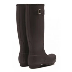 Hunter Women's Original Tall Insulated Rain Boots In Black -Shoe Style Shop 1 0 1033 hunter tall insulated 3 1100x