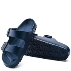 Birkenstock Women's Arizona EVA Navy (Narrow Width) -Shoe Style Shop 1 2 129433 4 1100x