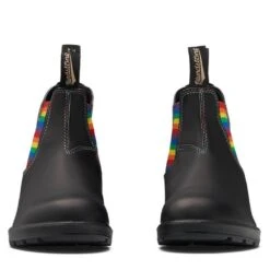 Blundstone Women's Original 2105 In Black With Rainbow Elastic And Contrast Stitching -Shoe Style Shop 2105 4 1 1100x