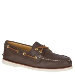 Sperry Men's Gold Cup Authentic Original 2-Eye Boat Shoe In Brown -Shoe Style Shop 219493 1 1100x