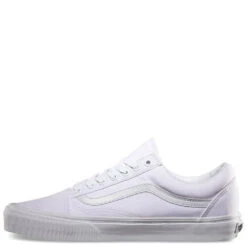 Vans Old Skool In True White -Shoe Style Shop 2 3 2327 vans old sckool true white 3 1100x