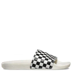 Vans Women's Slide-On In Checkerboard White/Black -Shoe Style Shop 3 0 3013 vans slide checkerboard white black 1 2 1100x