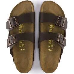 Birkenstock Arizona Birko-Flor In Dark Brown -Shoe Style Shop 5 1 51703 top 1100x