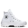 Converse Women's Chuck Taylor All Star Lugged Hi Top In White/Black/White -Shoe Style Shop 5 6 565902 1100x