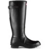 Hunter Women's Original Back Adjustable Rain Boots In Black -Shoe Style Shop 7 5 75 hunter original back adjustable black 2 1 1100x