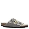 Birkenstock Women's Arizona Shearling In Stone Coin