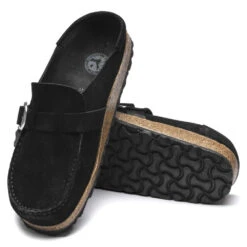 Birkenstock Buckley Suede Leather In Black (Narrow Width) -Shoe Style Shop BI 1017826 2073 3 1100x