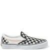 Vans Checkerboard Slip-On In Black/Off White -Shoe Style Shop b b vans classic slip ons 0eyebww 1100x