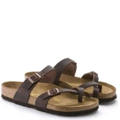 Birkenstock Women's Mayari Oiled Leather In Habana -Shoe Style Shop b i birkenstock mayari oiled leather habana 171321 3 1100x