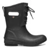 Bogs Women's Amanda II Lace Rain Boot In Black -Shoe Style Shop bg 72704 001 1030 1 1100x