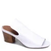 Bueno Women's Cara Heeled Sandal In White