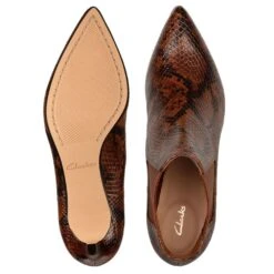 Clarks Women's Laina55 Boot 2 In Dark Tan -Shoe Style Shop c l cl 26151363 1260 4 1100x