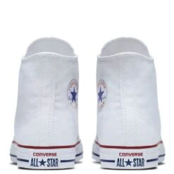 Converse Chuck Taylor All Star High Top In Optical White -Shoe Style Shop c o converse chuck taylor all star high top optical white m7650 6 1100x
