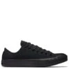 Converse Chuck Taylor All Star Mono Canvas Low Top In Black Monochrome -Shoe Style Shop c o converse chuck taylor all star monochrome canvas low top black m5039 1 1 1100x