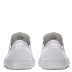 Converse Chuck Taylor All Star Mono Canvas Low Top In White Mono -Shoe Style Shop c o converse chuck taylor all star monochrome canvas low top white 1u647 5 1100x