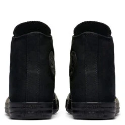 Converse Chuck Taylor All Star Mono Canvas High Top In Black Monochrome -Shoe Style Shop c o converse chuck taylor all star monochrome high top black m3310 5 1100x