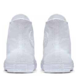 Converse Chuck Taylor All Star Mono Canvas High Top In White Monochrome -Shoe Style Shop c o converse chuck taylor all star monochrome high top white 1u646 5 1100x