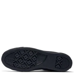 Converse Chuck Taylor All Star Mono Leather High Top In Black Monochrome -Shoe Style Shop c o converse chuck taylor all star monochrome leather high top black 135251 2 1100x