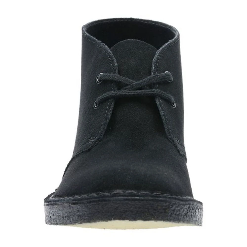 Clarks Women's Desert Boot In Black Suede 5 Clarks Women's Desert Boot In Black Suede - Image 3