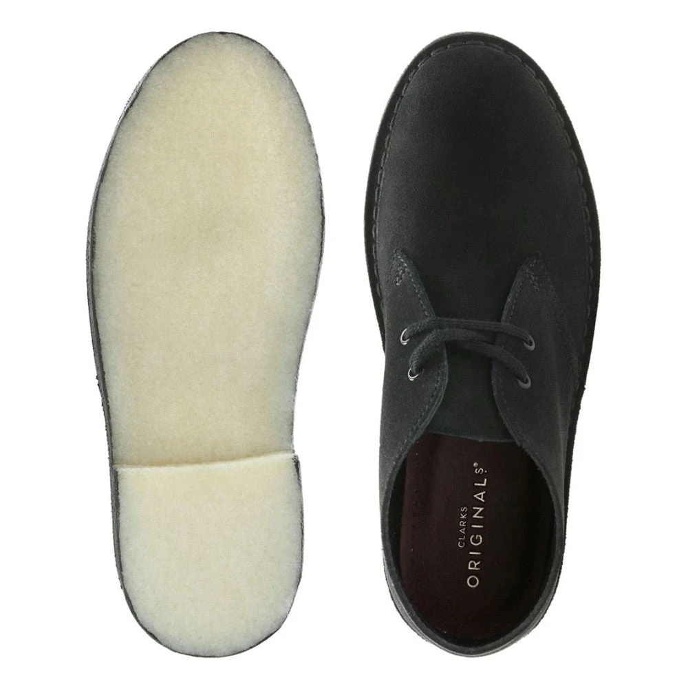 Clarks Women's Desert Boot In Black Suede 7 Clarks Women's Desert Boot In Black Suede - Image 5