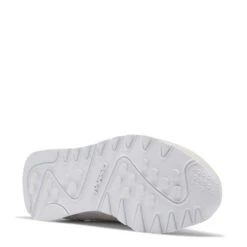 Reebok Women's Classic Nylon In White/Light Grey -Shoe Style Shop fv4507 3 footwear photography bottom view white 1100x