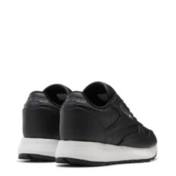 Reebok Women's Classic SP Vegan In Core Black/Pure Grey 7 9 Reebok Women's Classic SP Vegan In Core Black/Pure Grey 7 -Shoe Style Shop gx8692 6 footwear photography back lateral top view white 1100x