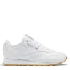 Reebok Women's Classic Leather In Ftwr White/Pure Grey 3/Reebok Rubber Gum-03