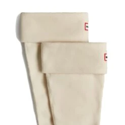 Hunter Recycled High Boot Socks With Cuff In White Hunter -Shoe Style Shop ht uas3400rcf hwt 32 3 1100x