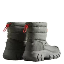 Hunter Women's Intrepid Insulated Short Snow Boots In Urban Grey -Shoe Style Shop ht wfs2108wwu 1068 3 1100x