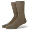Stance Classic Crew Icon In Green -Shoe Style Shop in m311d14ico grn 1 1100x