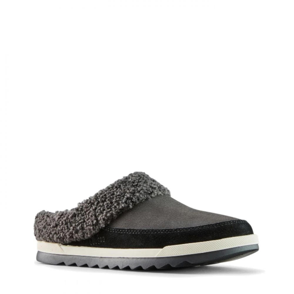 Cougar Women's Liliana Suede Mule In Black/Pewter - Image 2