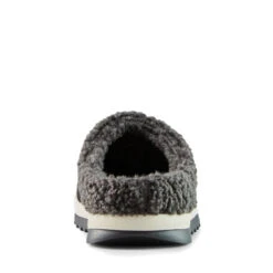 Cougar Women's Liliana Suede Mule In Black/Pewter -Shoe Style Shop liliana silky sude faux curly sherling pewter black 3 w 1100x