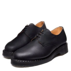 Solovair Gibson Shoe In Black Greasy -Shoe Style Shop s3995bkg 101 3 1100x