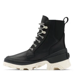 Sorel Women's Brex Lace Bootie In Black/Chalk -Shoe Style Shop so 1951211010 2061 3 1100x