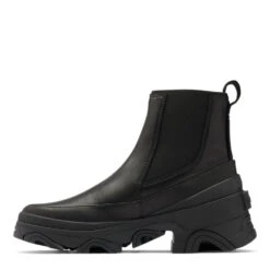 Sorel Women's Brex Chelsea Bootie In Black/Black -Shoe Style Shop so 1951221010 2036 3 1100x