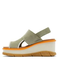 Sorel Women's Joanie III Slingback Wedge Sandal In Safari/Gum 16 -Shoe Style Shop so 1988471348 2127 3 1100x