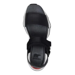 Sorel Women's Kinetic Y-Strap High Sandal In Black/White -Shoe Style Shop so 2030461010 2129 4 1100x