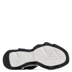 Sorel Women's Kinetic Y-Strap High Sandal In Black/White -Shoe Style Shop so 2030461010 2129 5 1100x