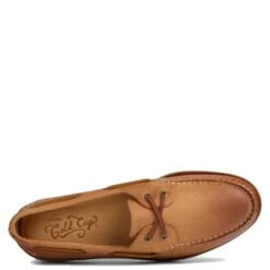 Sperry Men's Gold Cup Authentic Original 2-Eye Boat Shoe In Ginger -Shoe Style Shop sts17471 top 1100x