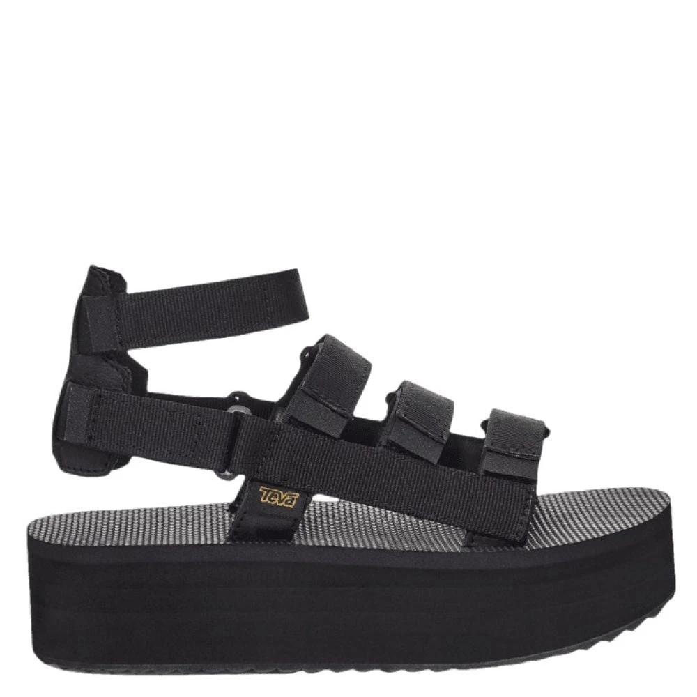 Teva Women's Flatform Mevia In Black 3 Teva Women's Flatform Mevia In Black