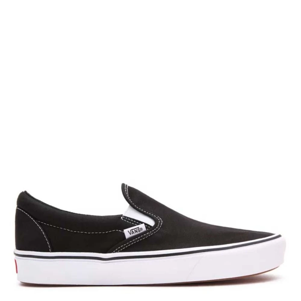 Vans ComfyCush Slip-On In Black/True White 3 Vans ComfyCush Slip-On In Black/True White