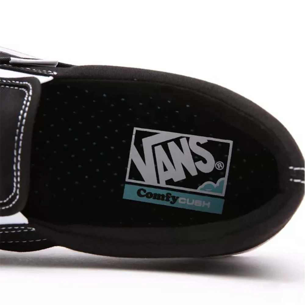 Vans ComfyCush Slip-On In Black/True White 7 Vans ComfyCush Slip-On In Black/True White - Image 5