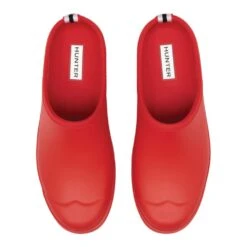 Hunter Women's Play Clogs In Red 9 Hunter Women's Play Clogs In Red -Shoe Style Shop wff1002rma red 1053 3 1100x