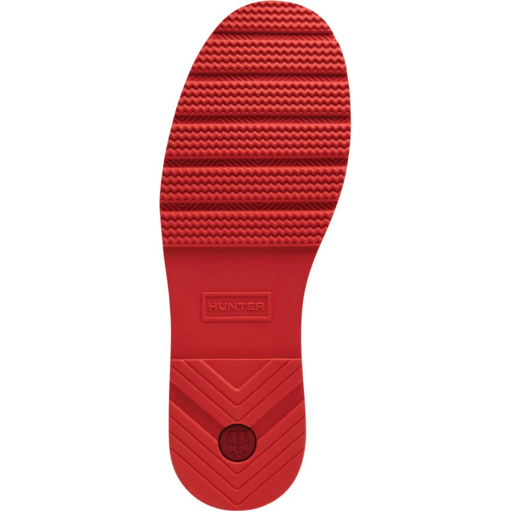 Hunter Women's Play Clogs In Red 7 Hunter Women's Play Clogs In Red - Image 5