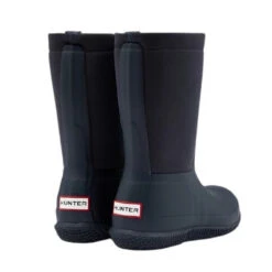 Hunter Women's Original Insulated Roll Top Sherpa Boots In Hunter Navy -Shoe Style Shop wft2052nre nv 4 1 1100x